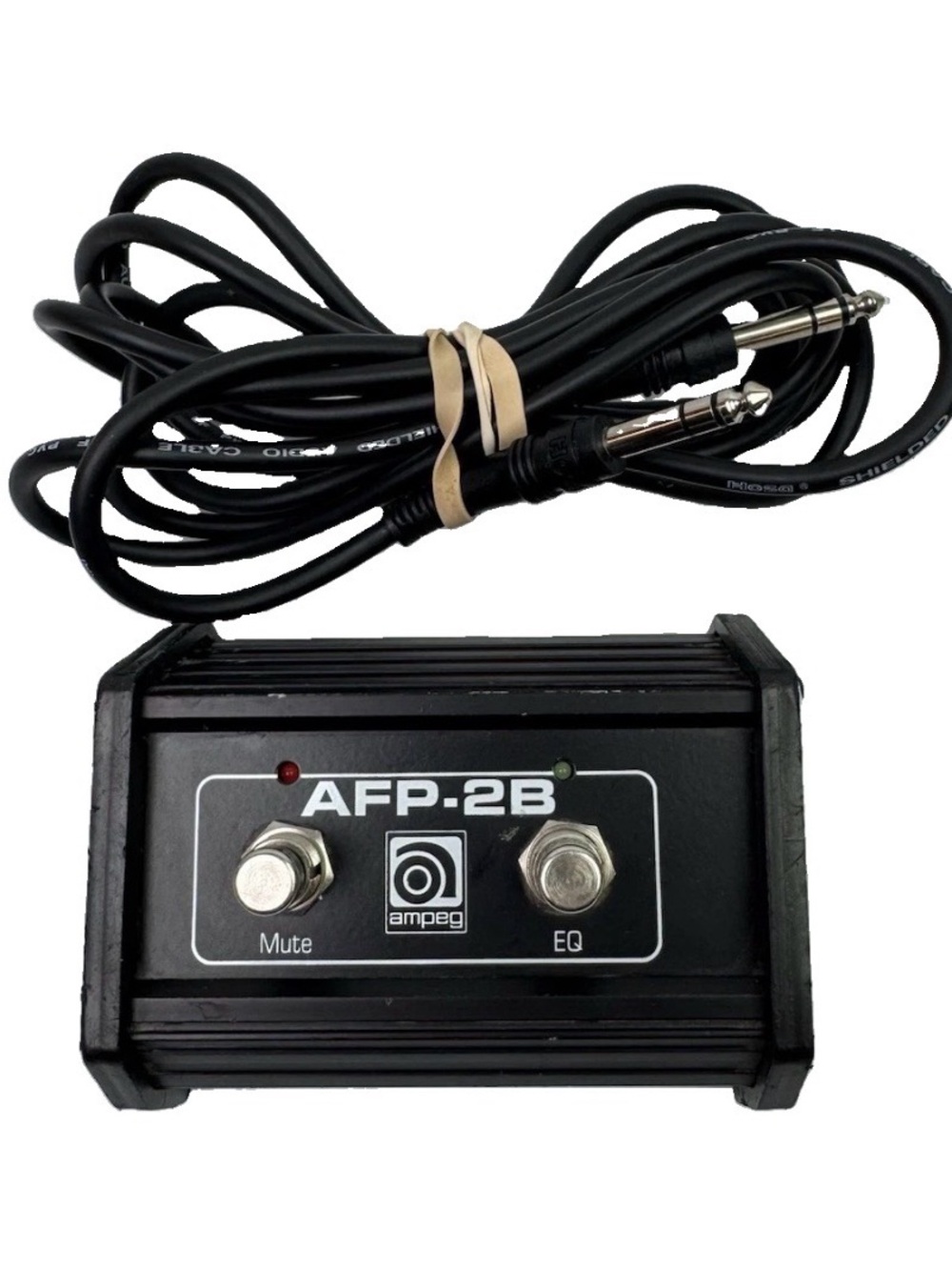 Ampeg AFP-2B Dual Footswitch Pedal Mute EQ W/ Host 1/4” TRS Cable VTG   
Ampeg A